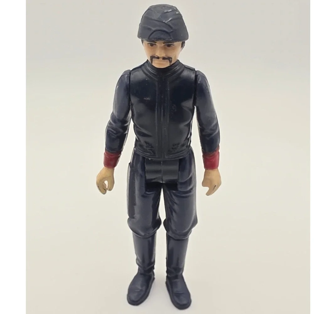 Kenner Star Wars Action Figure 3.75 Blue Bespin Guard Fair 1980 LFL Hong Kong